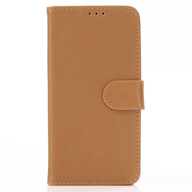 Xiaomi Mi 8 Pro Handyhülle - Crazy Horse IV Leder Bookcover Series - braun
