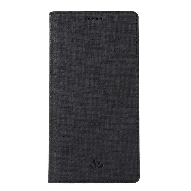 Vili Dmx - Xiaomi Mi Mix 3 Hülle - Case aus Leder - mit Standfunktion - schwarz