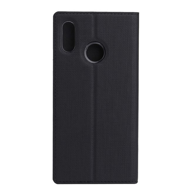 Vili Dmx - Xiaomi Mi Mix 3 Hülle - Case aus Leder - mit Standfunktion - schwarz