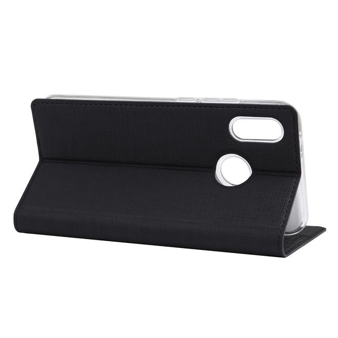 Vili Dmx - Xiaomi Mi Mix 3 Hülle - Case aus Leder - mit Standfunktion - schwarz