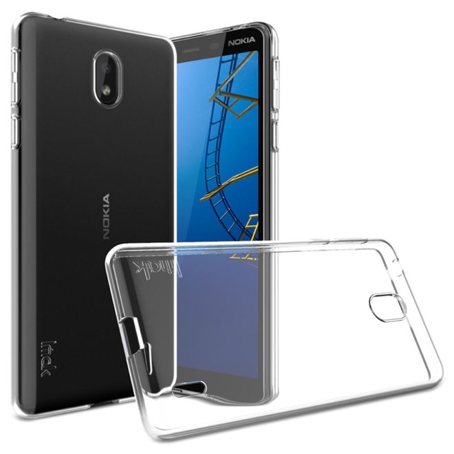 Imak - Nokia 1 Plus Hülle - Softcase aus TPU - UX-5 Series - transparent