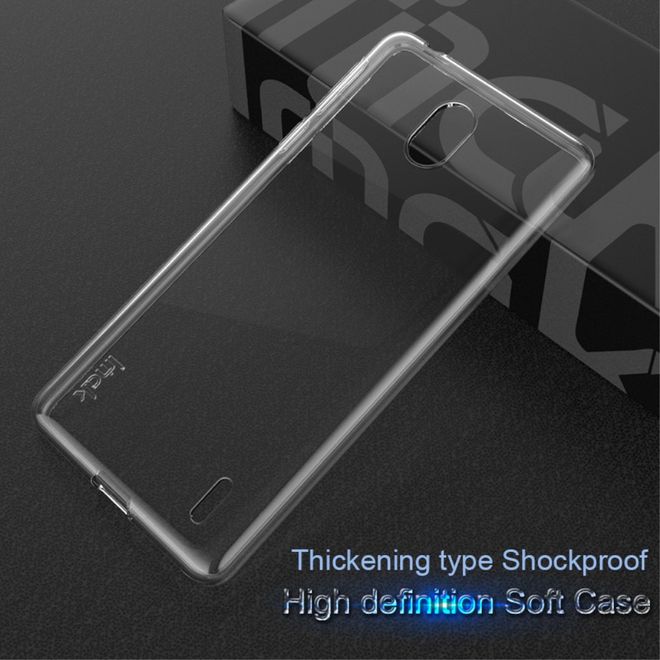 Imak - Nokia 1 Plus Hülle - Softcase aus TPU - UX-5 Series - transparent