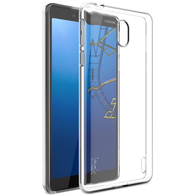 Imak - Nokia 1 Plus Hülle - Softcase aus TPU - UX-5 Series - transparent