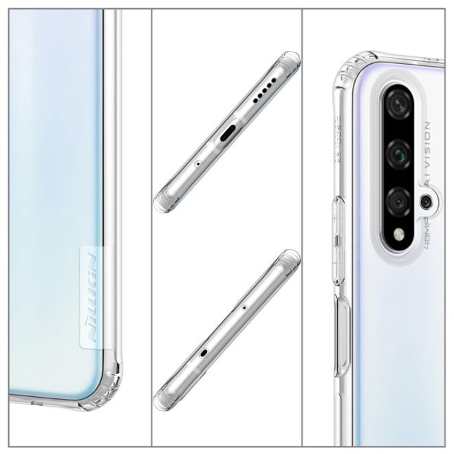 Nillkin - Huawei Honor 20 / Nova 5T Hülle - Case aus elastischem Plastik - Nature Soft Series - transparent