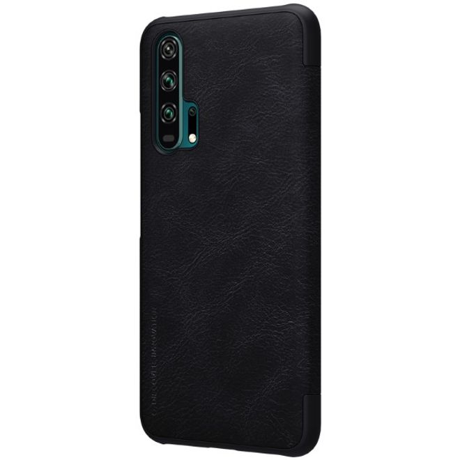 Nillkin - Huawei Honor 20 Pro Hülle - Leder Book Case - Qin Series - schwarz