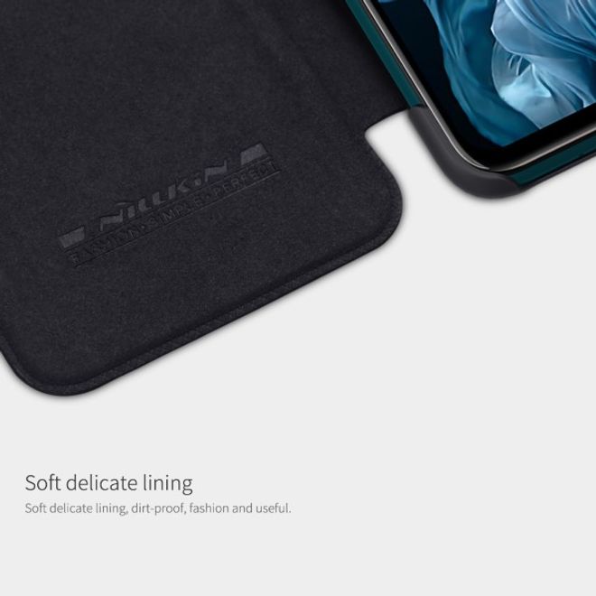Nillkin - Huawei Honor 20 Pro Hülle - Leder Book Case - Qin Series - schwarz