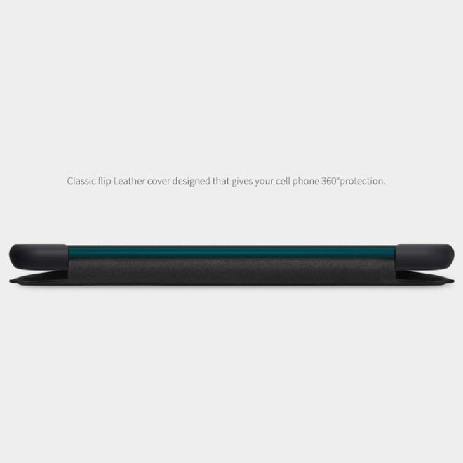 Nillkin - Huawei Honor 20 Pro Hülle - Leder Book Case - Qin Series - schwarz