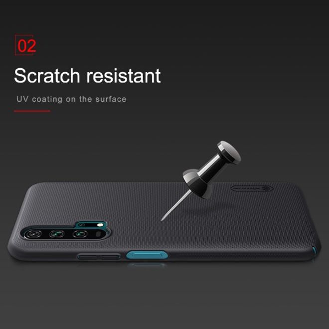 Nillkin - Huawei Honor 20 Pro Hülle - Plastik Case - Super Frosted Shield Series - rot