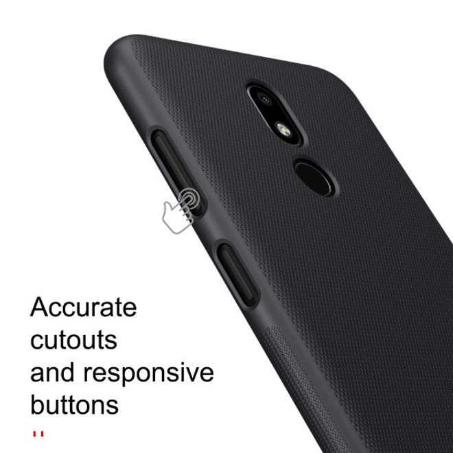 Nillkin - Nokia 3.2 Hülle - Plastik Case - Super Frosted Shield Series - rot