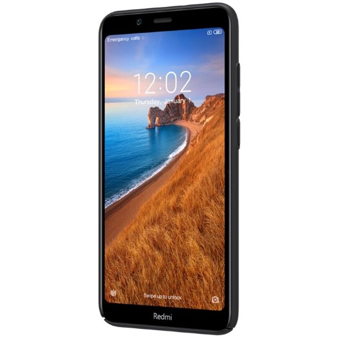 Nillkin - Xiaomi Redmi 7A Hülle - Plastik Case - Super Frosted Shield Series - schwarz