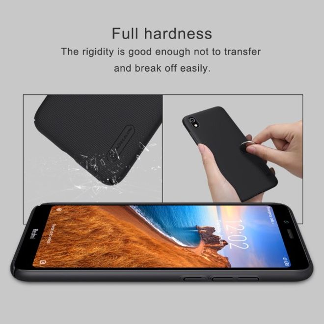 Nillkin - Xiaomi Redmi 7A Hülle - Plastik Case - Super Frosted Shield Series - schwarz