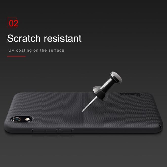 Nillkin - Xiaomi Redmi 7A Hülle - Plastik Case - Super Frosted Shield Series - schwarz