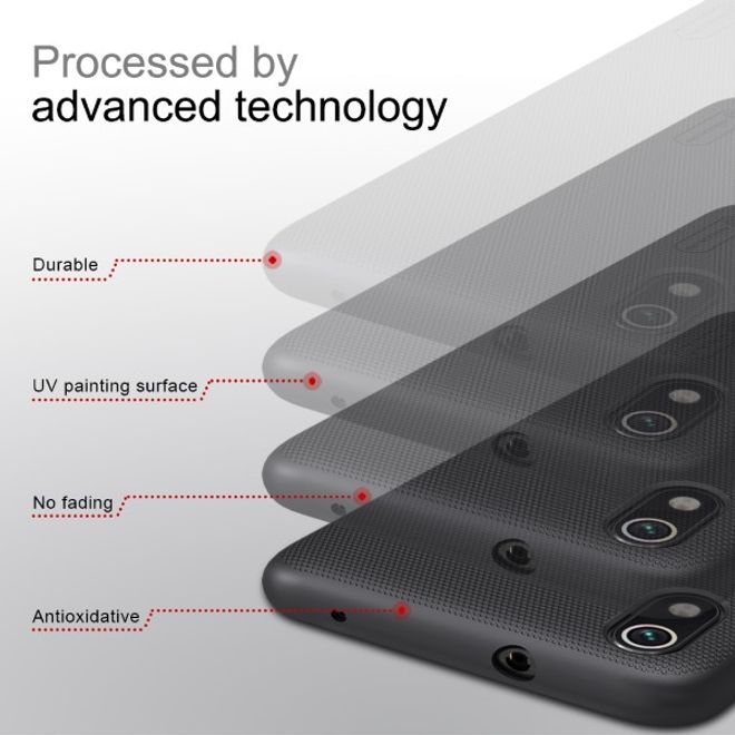 Nillkin - Xiaomi Redmi 7A Hülle - Plastik Case - Super Frosted Shield Series - blau