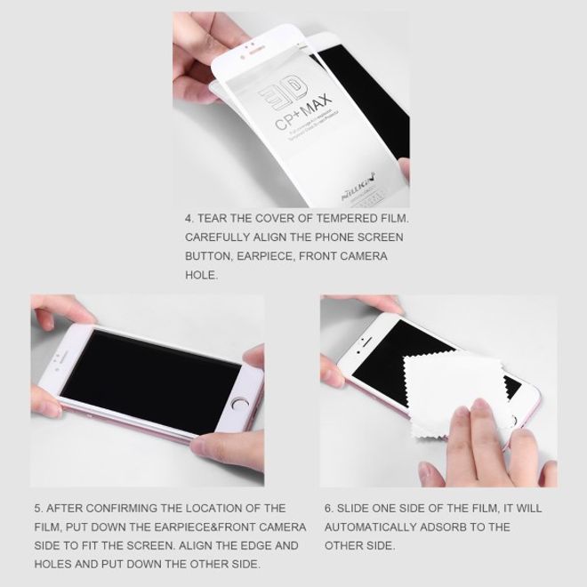 Nillkin - Xiaomi Redmi 7A Schutzfolie - aus gehärtetem Glas - CP+ Pro Series - schwarz