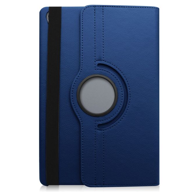 Huawei MediaPad M6 10.8 Hülle - 360° rotierbares Case aus Leder - dunkelblau