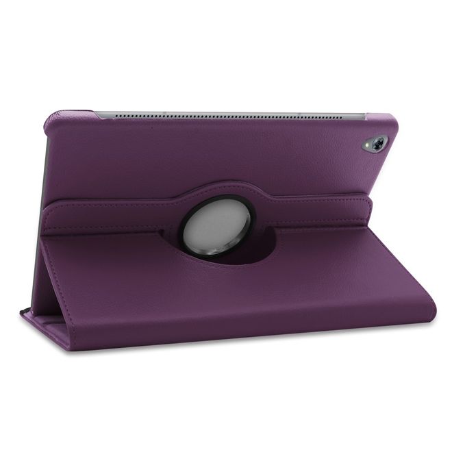 Huawei MediaPad M6 10.8 Hülle - 360° rotierbares Case aus Leder - purpur
