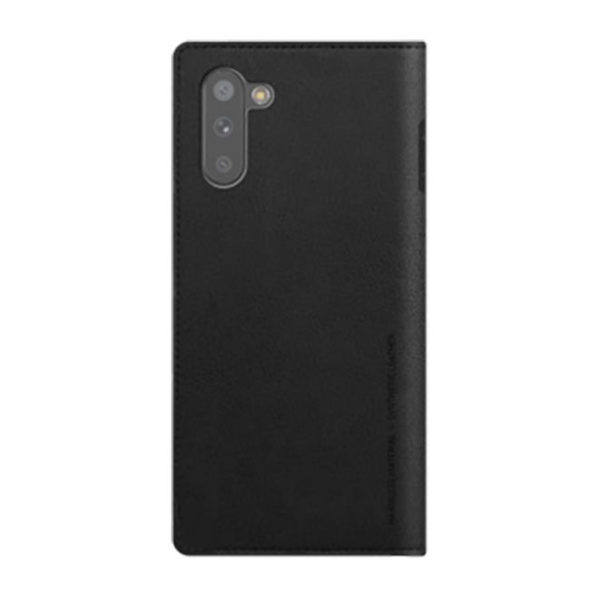 Araree - Samsung Galaxy Note 10 Hülle - Case aus Kunstleder - Mustang Diary Series - schwarz