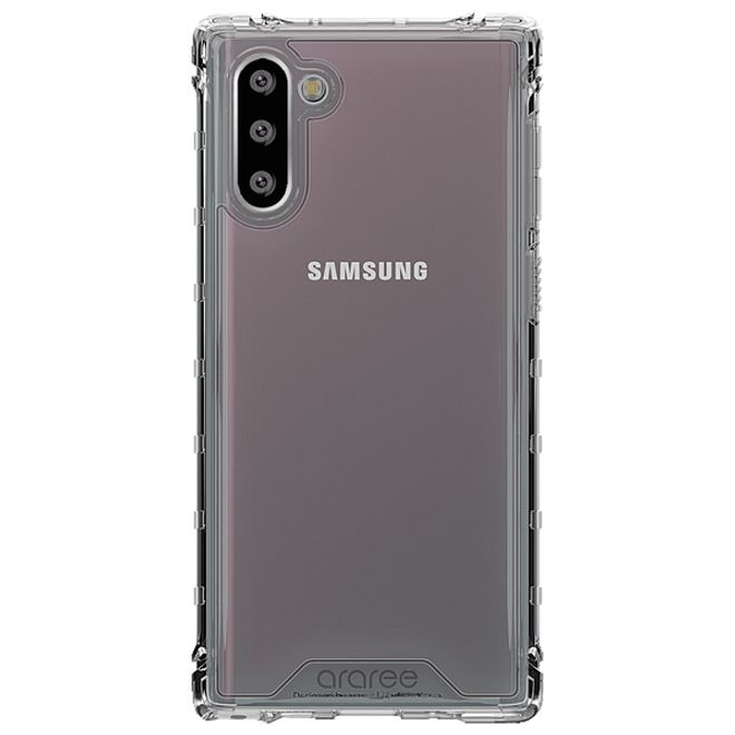 Araree - Samsung Galaxy Note 10 Hülle - flexibles TPU Case - Mach Series - schwarz