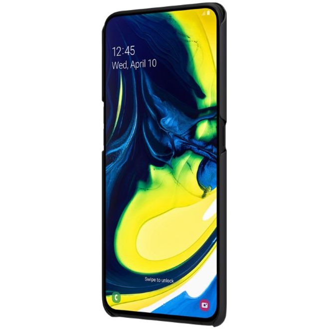 Nillkin - Samsung Galaxy A80 Hülle - Plastik Case - Super Frosted Shield Series - schwarz