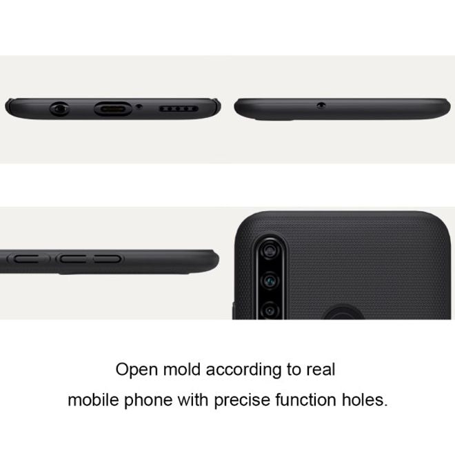 Nillkin - Huawei P20 Lite (2019) Hülle - Plastik Case - Super Frosted Shield Series - schwarz