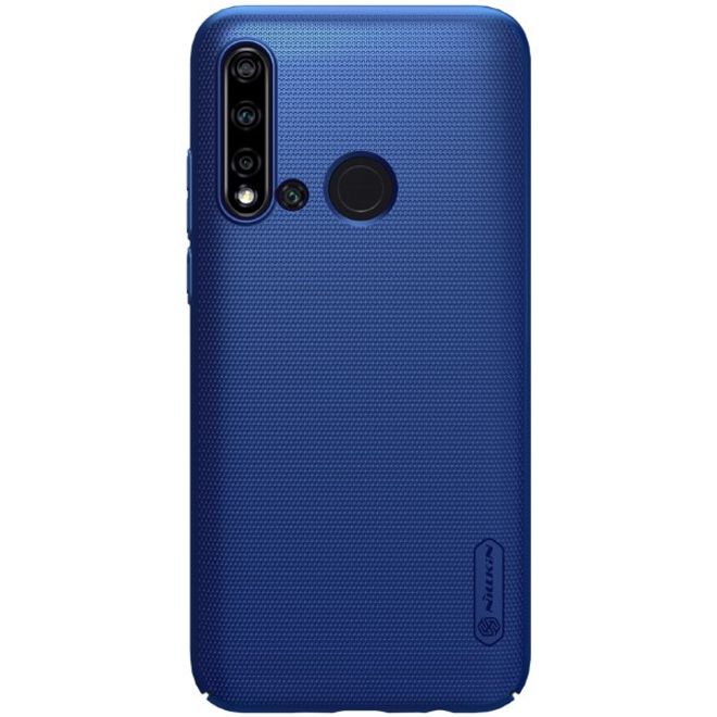 Nillkin - Huawei P20 Lite (2019) Hülle - Plastik Case - Super Frosted Shield Series - blau