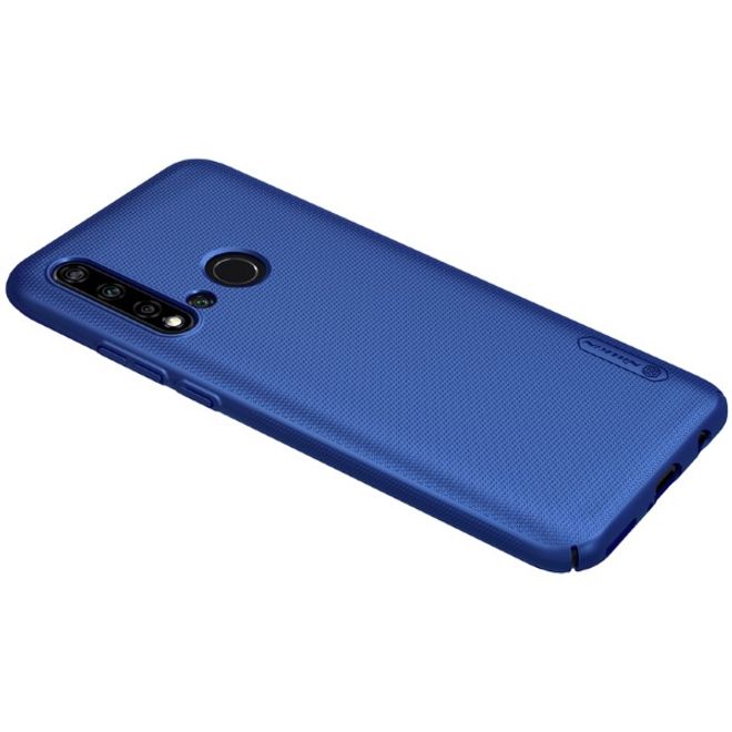 Nillkin - Huawei P20 Lite (2019) Hülle - Plastik Case - Super Frosted Shield Series - blau