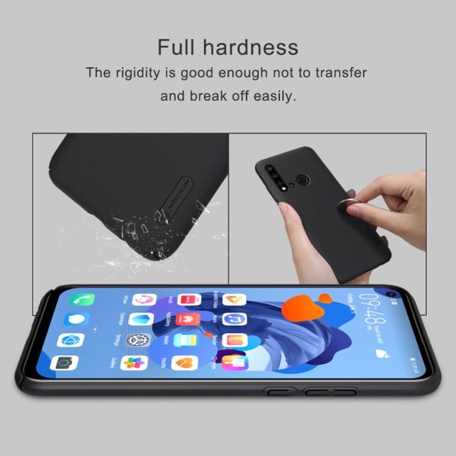 Nillkin - Huawei P20 Lite (2019) Hülle - Plastik Case - Super Frosted Shield Series - blau