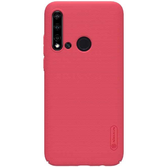 Nillkin - Huawei P20 Lite (2019) Hülle - Plastik Case - Super Frosted Shield Series - rot