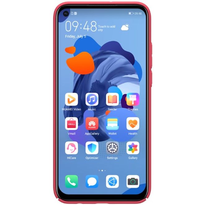 Nillkin - Huawei P20 Lite (2019) Hülle - Plastik Case - Super Frosted Shield Series - rot