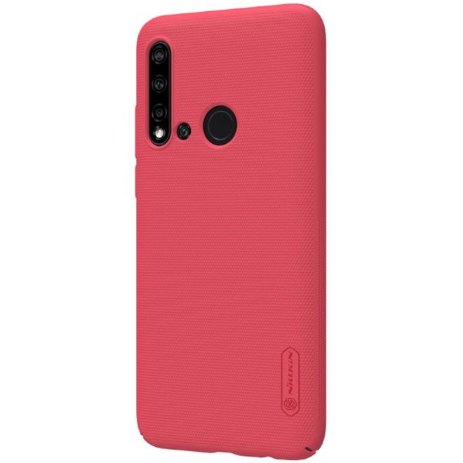 Nillkin - Huawei P20 Lite (2019) Hülle - Plastik Case - Super Frosted Shield Series - rot