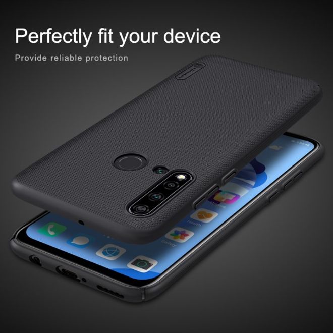 Nillkin - Huawei P20 Lite (2019) Hülle - Plastik Case - Super Frosted Shield Series - rot