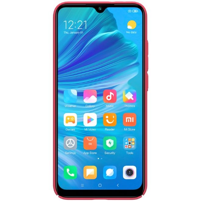 Nillkin - Xiaomi Mi A3 Hülle - Plastik Case - Super Frosted Shield Series - rot