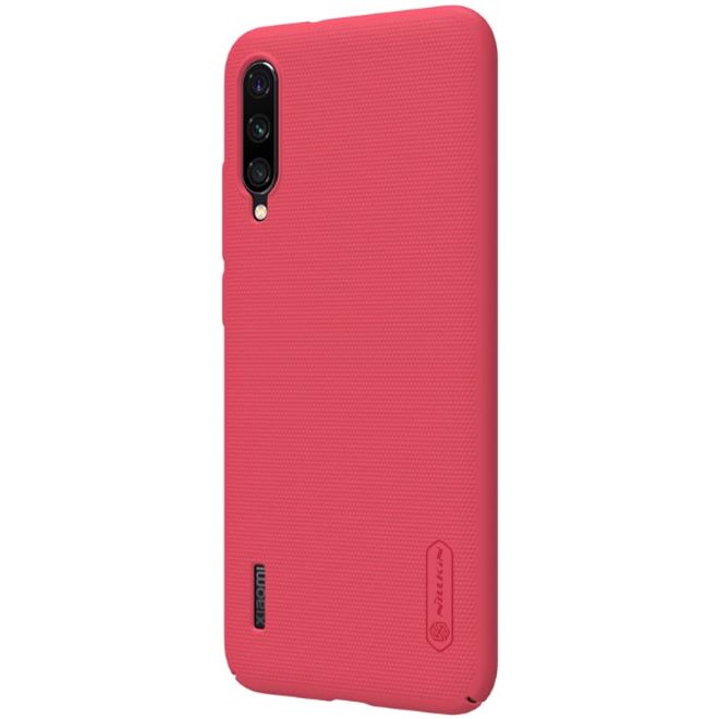 Nillkin - Xiaomi Mi A3 Hülle - Plastik Case - Super Frosted Shield Series - rot