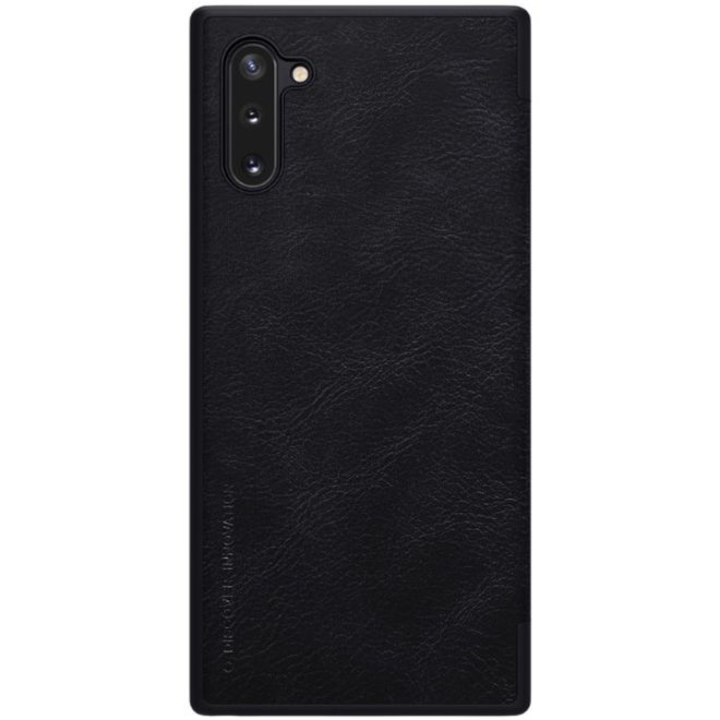 Nillkin - Samsung Galaxy Note 10 Hülle - Leder Book Case - Qin Series - schwarz