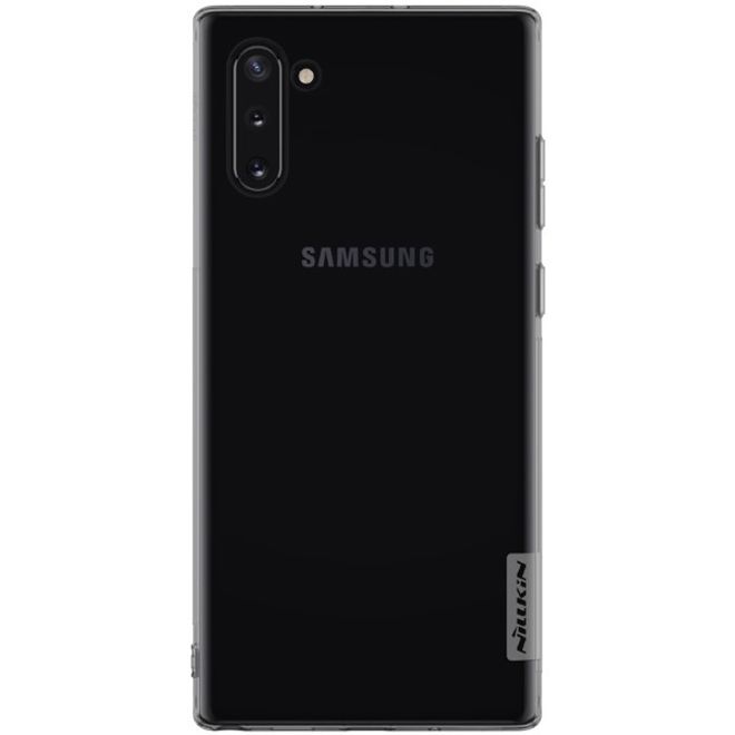 Nillkin - Samsung Galaxy Note 10 Hülle - Case aus elastischem Plastik - Nature Soft Series - grau