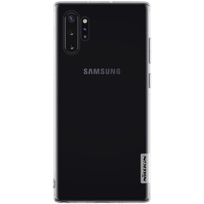 Nillkin - Samsung Galaxy Note 10+/Note 10+ 5G Hülle - Case aus elastischem Plastik - Nature Soft Series - transparent