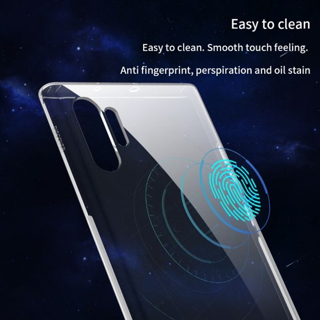 Nillkin - Samsung Galaxy Note 10+/Note 10+ 5G Hülle - Case aus elastischem Plastik - Nature Soft Series - transparent