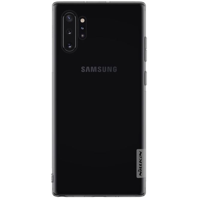 Nillkin - Samsung Galaxy Note 10+/Note 10+ 5G Hülle - Case aus elastischem Plastik - Nature Soft Series - grau