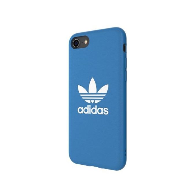 Adidas - iPhone SE (2022) / SE (2020) / 8 / 7 / 6S / 6 Hülle - Basic Backcover - blau