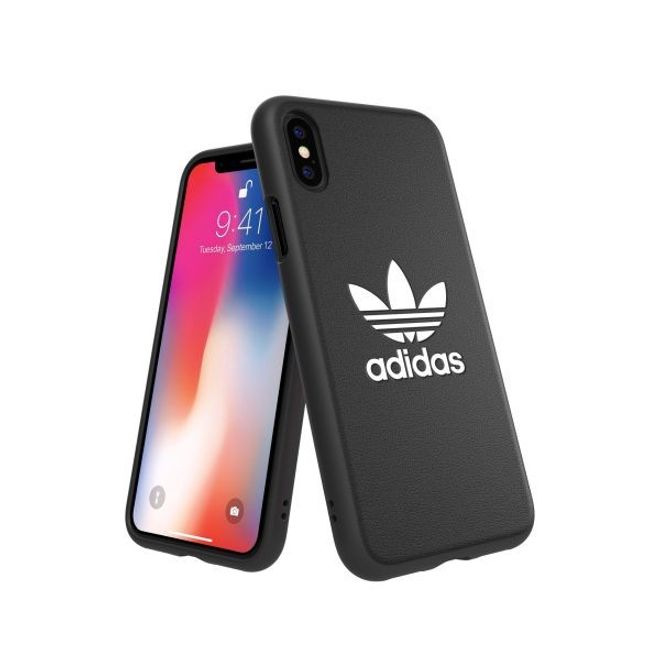 Adidas - iPhone XS / X Hülle - Basic Backcover - schwarz