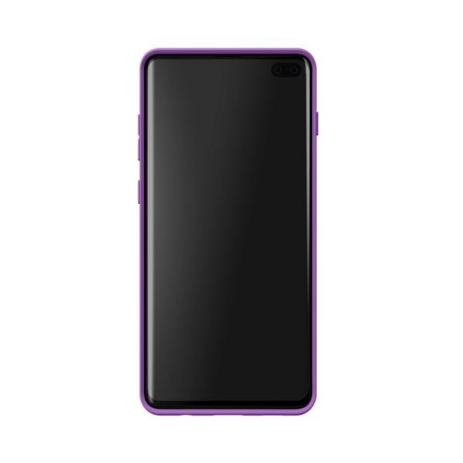 Adidas - Samsung Galaxy S10 Plus Hülle - Canvas Backcover - lila