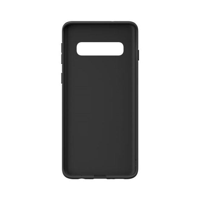 Adidas - Samsung Galaxy S10 Hülle - PU Backcover mit Logo und Streifen - schwarz/weiss