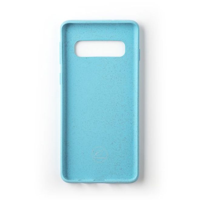 Wilma - Samsung Galaxy S10 Hülle - biologisch abbaubar - Stop Plastic Turtle - blau