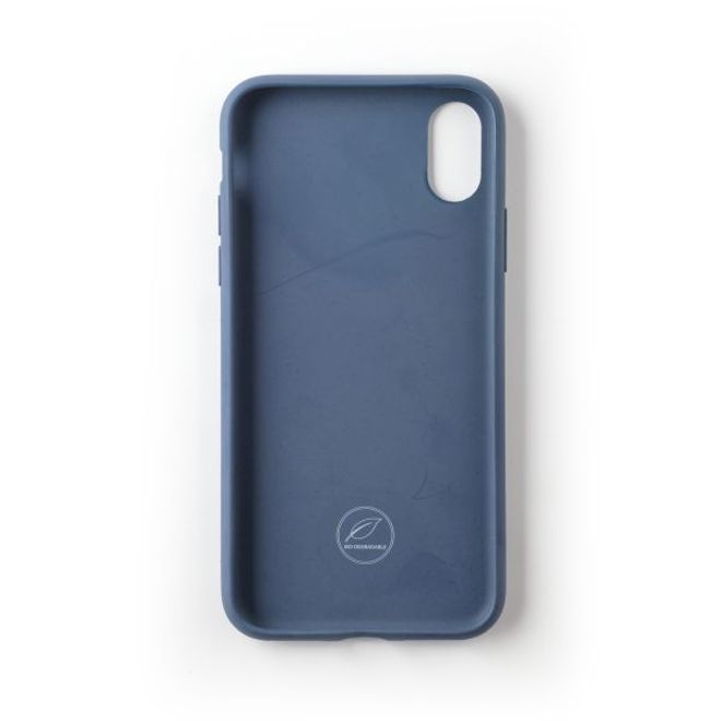 Wilma - iPhone XS / X Hülle - biologisch abbaubar - Stop Plastic Whale - blau