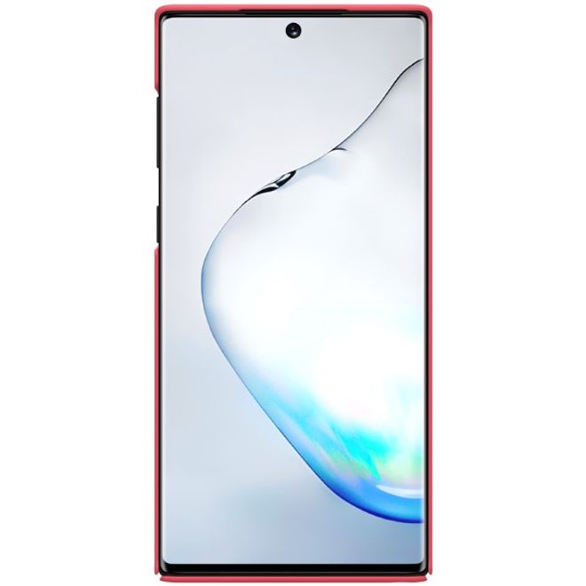 Nillkin - Samsung Galaxy Note 10 Hülle - Plastik Case - Super Frosted Shield Series - rot