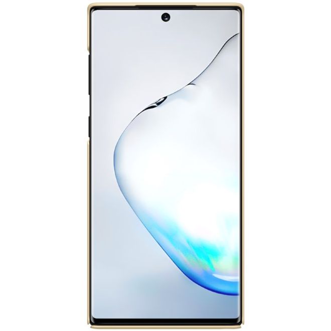 Nillkin - Samsung Galaxy Note 10 Hülle - Plastik Case - Super Frosted Shield Series - gold