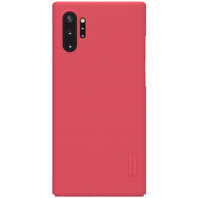 Nillkin - Samsung Galaxy Note 10+/Note 10+ 5G Hülle - Plastik Case - Super Frosted Shield Series - rot