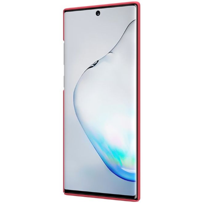Nillkin - Samsung Galaxy Note 10+/Note 10+ 5G Hülle - Plastik Case - Super Frosted Shield Series - rot