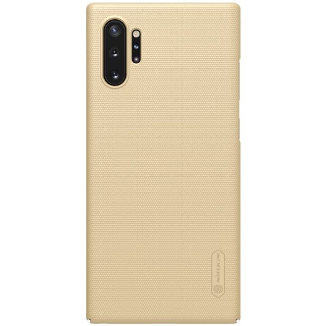Nillkin - Samsung Galaxy Note 10+/Note 10+ 5G Hülle - Plastik Case - Super Frosted Shield Series - gold