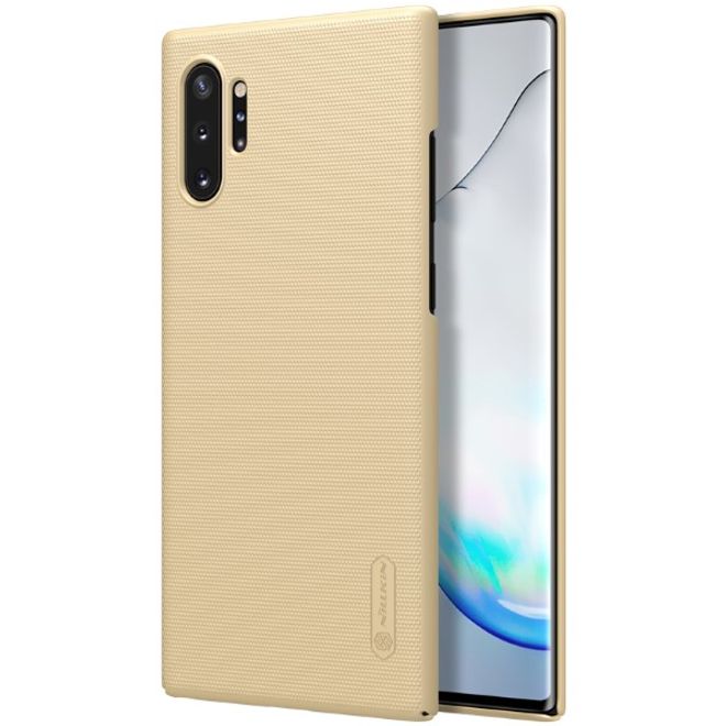 Nillkin - Samsung Galaxy Note 10+/Note 10+ 5G Hülle - Plastik Case - Super Frosted Shield Series - gold
